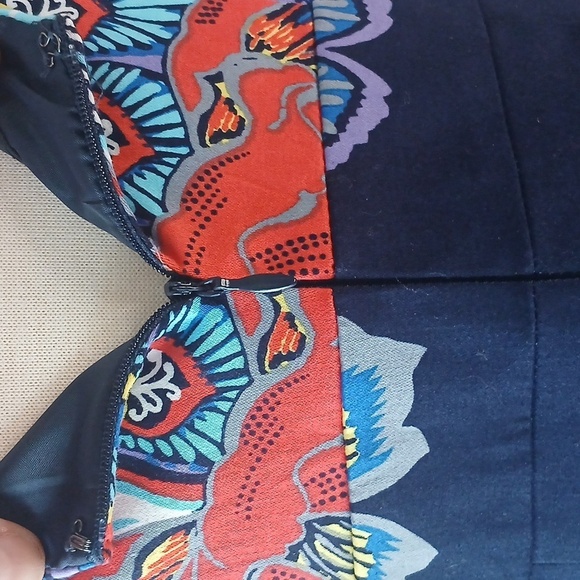 NINE WEST BNWT Colorful Patterned Sleeveless Dress BEAUTIFUL 😍 - Picture 7 of 12